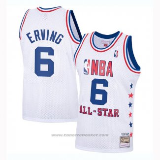 Maglia All Star 1985 Julius Erving #6 Bianco