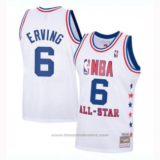 Maglia All Star 1985 Julius Erving #6 Bianco