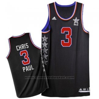 Maglia All Star 2015 Chris Paul #3 Nero