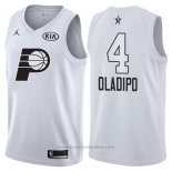 Maglia All Star 2018 Indiana Pacers Victor Oladipo #4 Bianco