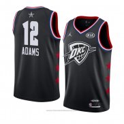 Maglia All Star 2019 Oklahoma City Thunder Steven Adams #12 Nero