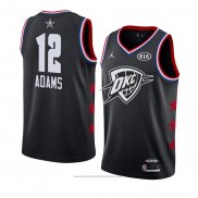 Maglia All Star 2019 Oklahoma City Thunder Steven Adams #12 Nero