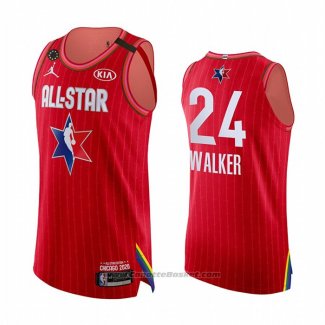 Maglia All Star 2020 Boston Celtics Kemba Walker #24 Autentico Rosso