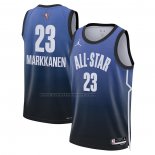 Maglia All Star 2023 Utah Jazz Lauri Markkanen #23 Blu