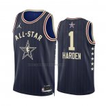 Maglia All Star 2024 Los Angeles Clippers James Harden #1 Blu
