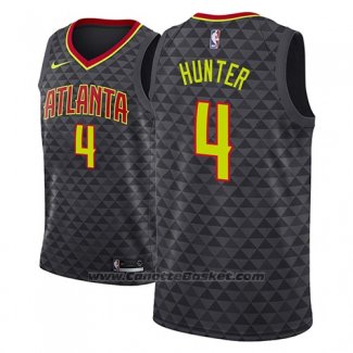 Maglia Atlanta Hawks R.j. Hunter #4 Icon 2018 Nero