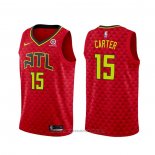 Maglia Atlanta Hawks Vince Carter #15 Statement Rosso