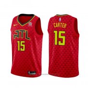 Maglia Atlanta Hawks Vince Carter #15 Statement Rosso