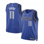 Maglia Bambino Dallas Mavericks Kyrie Irving #11 Icon 2022-23 Blu