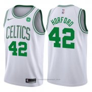 Maglia Boston Celtics Al Horford #42 2017-18 Bianco