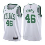 Maglia Boston Celtics Aron Baynes #46 Association 2017-18 Bianco