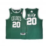 Maglia Boston Celtics Jarrett Allen #20 Icon Verde
