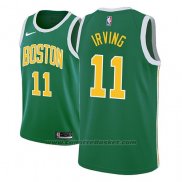 Maglia Boston Celtics Kyrie Irving #11 Earned 2018-19 Verde