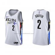 Maglia Brooklyn Nets Blake Griffin #2 Citta 2022-23 Bianco