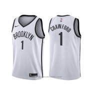 Maglia Brooklyn Nets Jamal Crawford #1 Association Bianco