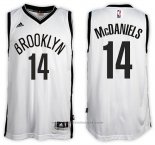 Maglia Brooklyn Nets KJ McDaniels #14 Bianco