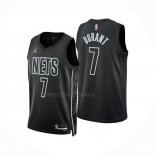 Maglia Brooklyn Nets Kevin Durant No 7 Statement 2025-26 Nero