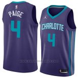 Maglia Charlotte Hornets Marcus Paige #4 Statement 2018 Viola