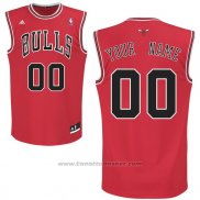 Maglia Chicago Bulls Adidas Personalizzate Rosso