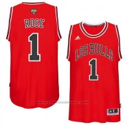 Maglia Chicago Bulls Derrick Rose #1 Rosso