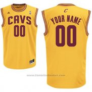 Maglia Cleveland Cavaliers Adidas Personalizzate Giallo