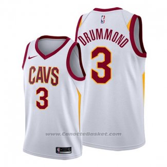 Maglia Cleveland Cavaliers Andre Drummond #3 Association 2019-20 Bianco