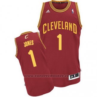 Maglia Cleveland Cavaliers Dahntay Jones #1 2015 Rosso