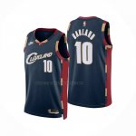 Maglia Cleveland Cavaliers Darius Garland No 10 Classic 2025-26 Blu
