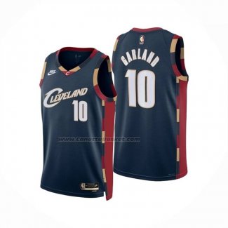 Maglia Cleveland Cavaliers Darius Garland No 10 Classic 2025-26 Blu