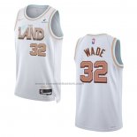 Maglia Cleveland Cavaliers Dean Wade #32 Citta 2022-23 Bianco