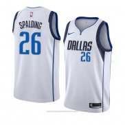 Maglia Dallas Mavericks Ray Spalding #26 Association 2018-19 Bianco