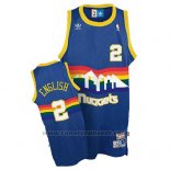 Maglia Denver Nuggets Alex English #2 Retro Blu