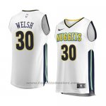 Maglia Denver Nuggets Thomas Welsh #30 Association 2017-18 Bianco