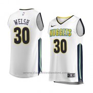 Maglia Denver Nuggets Thomas Welsh #30 Association 2017-18 Bianco