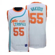 Maglia Film Flint Tropscs Masmig Vakidis #55 Bianco