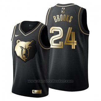 Maglia Golden Edition Memphis Grizzlies Dillon Brooks #24 Nero