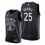 Maglia Golden State Warriors Chasson Randle #25 Citta 2020 Nero