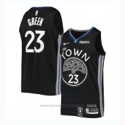 Maglia Golden State Warriors Draymond Green #23 Citta 2019-20 Nero