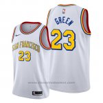 Maglia Golden State Warriors Draymond Green #23 Classic Edition 2019-20 Bianco