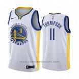 Maglia Golden State Warriors Klay Thompson #11 Association 2018 Bianco