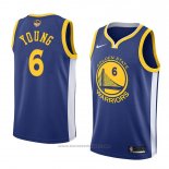 Maglia Golden State Warriors Nick Young Finals Bound Icon 2017-18 Blu