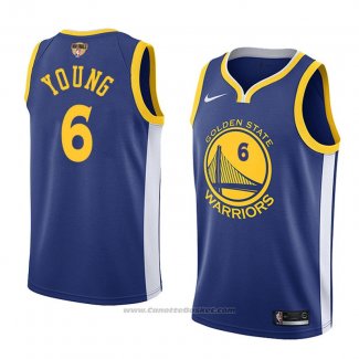 Maglia Golden State Warriors Nick Young Finals Bound Icon 2017-18 Blu