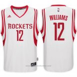 Maglia Houston Rockets Troy Williams #12 Bianco