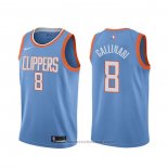 Maglia Los Angeles Clippers Danilo Gallinari #8 Citta Blu