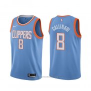 Maglia Los Angeles Clippers Danilo Gallinari #8 Citta Blu