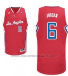 Maglia Los Angeles Clippers DeAndre Jordan #6 Rosso