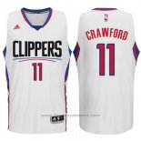 Maglia Los Angeles Clippers Jamal Crawford #11 Bianco