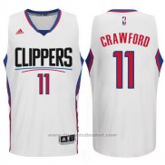 Maglia Los Angeles Clippers Jamal Crawford #11 Bianco