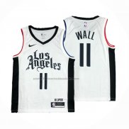 Maglia Los Angeles Clippers John Wall NO 11 Citta 2019-20 Bianco