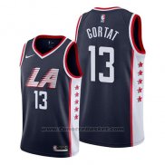 Maglia Los Angeles Clippers Marcin Gortat #13 Citta 2019 Blu